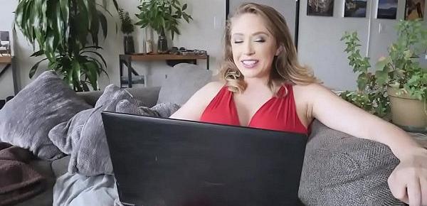  Hot mom caught stepson watch porn